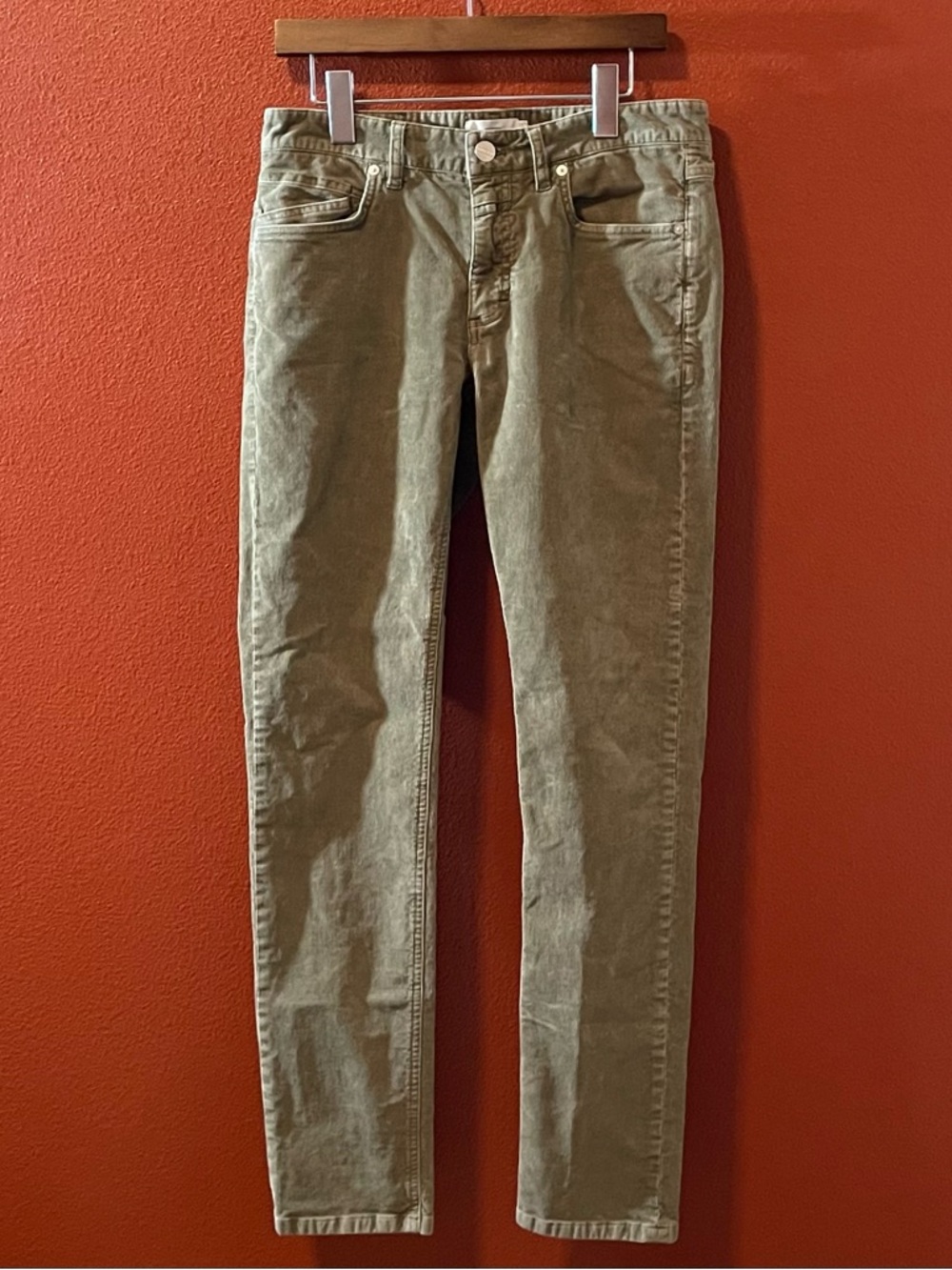 Closed Men’s Classic Slim Fit Everyday Wear Work Corduroy Pants